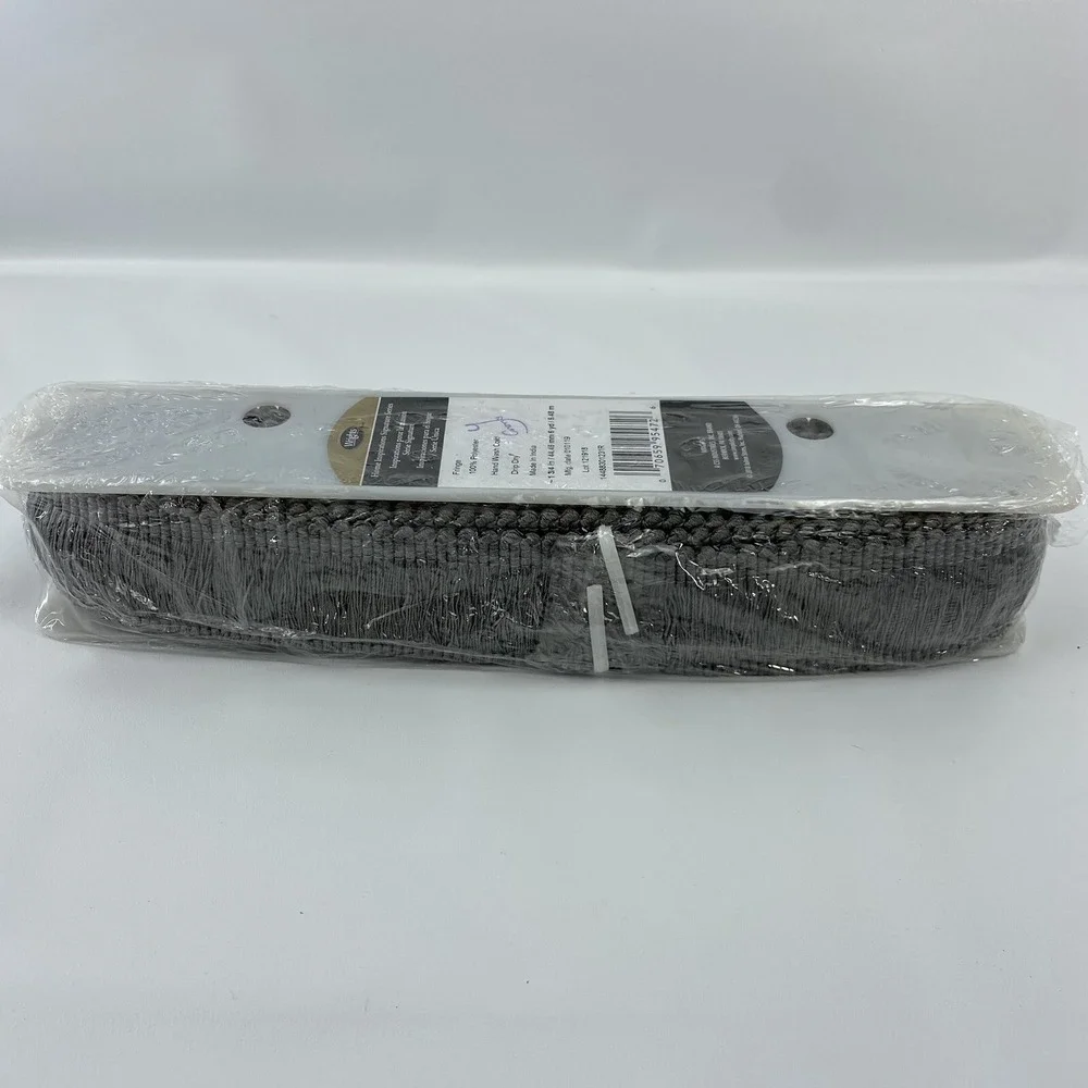 Wrights Fringe Silver 1 3/4in / 44.45mm 6yd / 5.48m